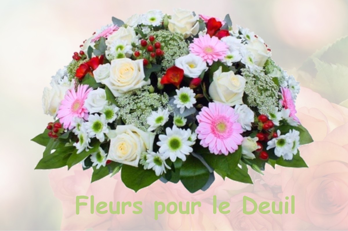 fleurs deuil POUGNE-HERISSON